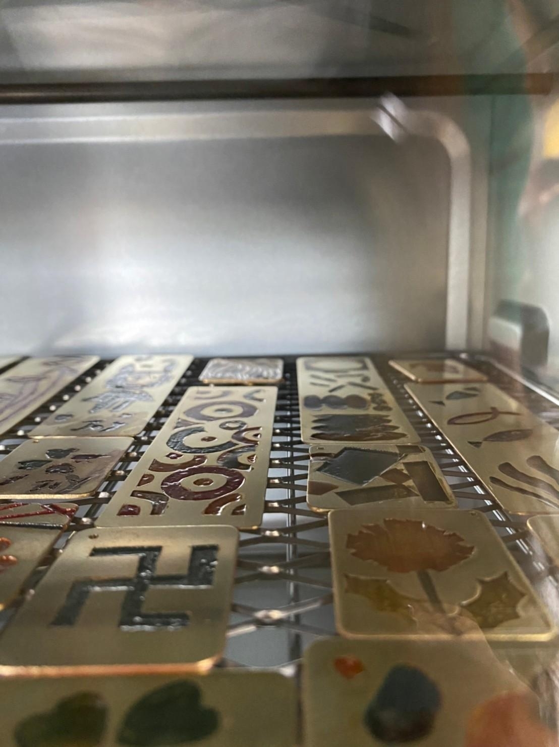 進入烤箱烘烤